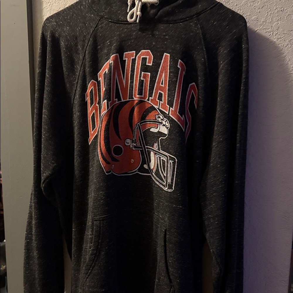 HOMAGE Charcoal Bengals Hoodie
